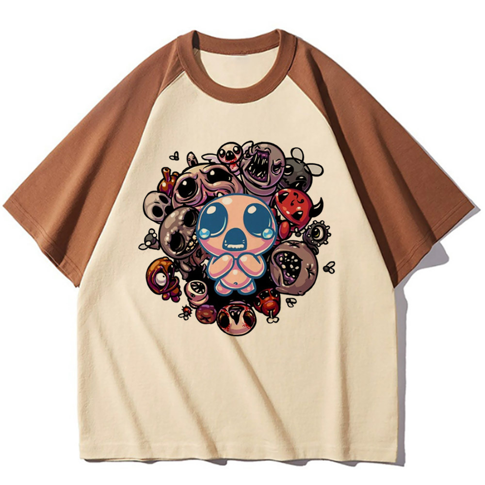 Women Fashion 80S - the Binding of Isaac top tees
