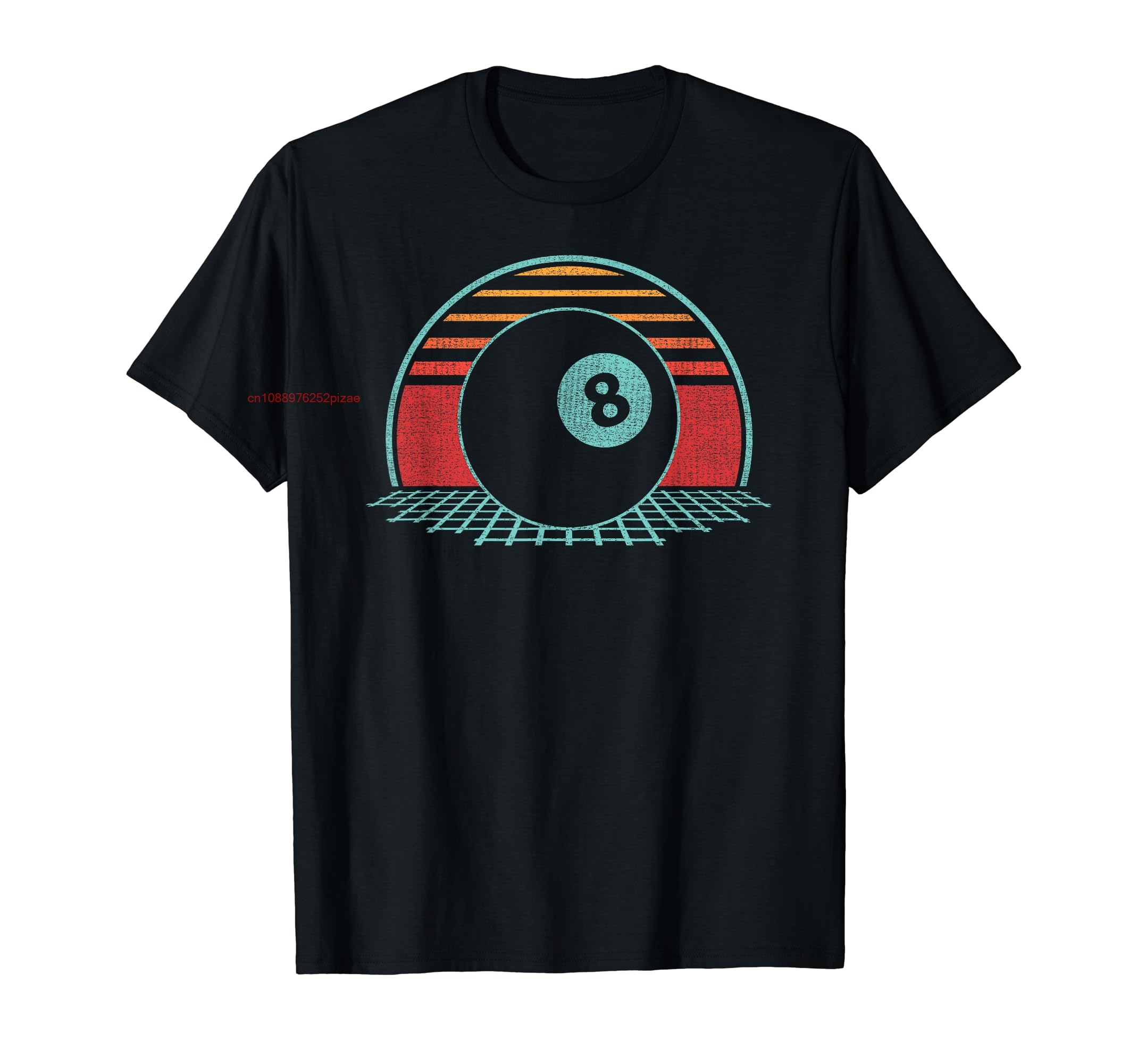 Women Fashion 80S - 100% Cotton Pool Player Billiards Lover