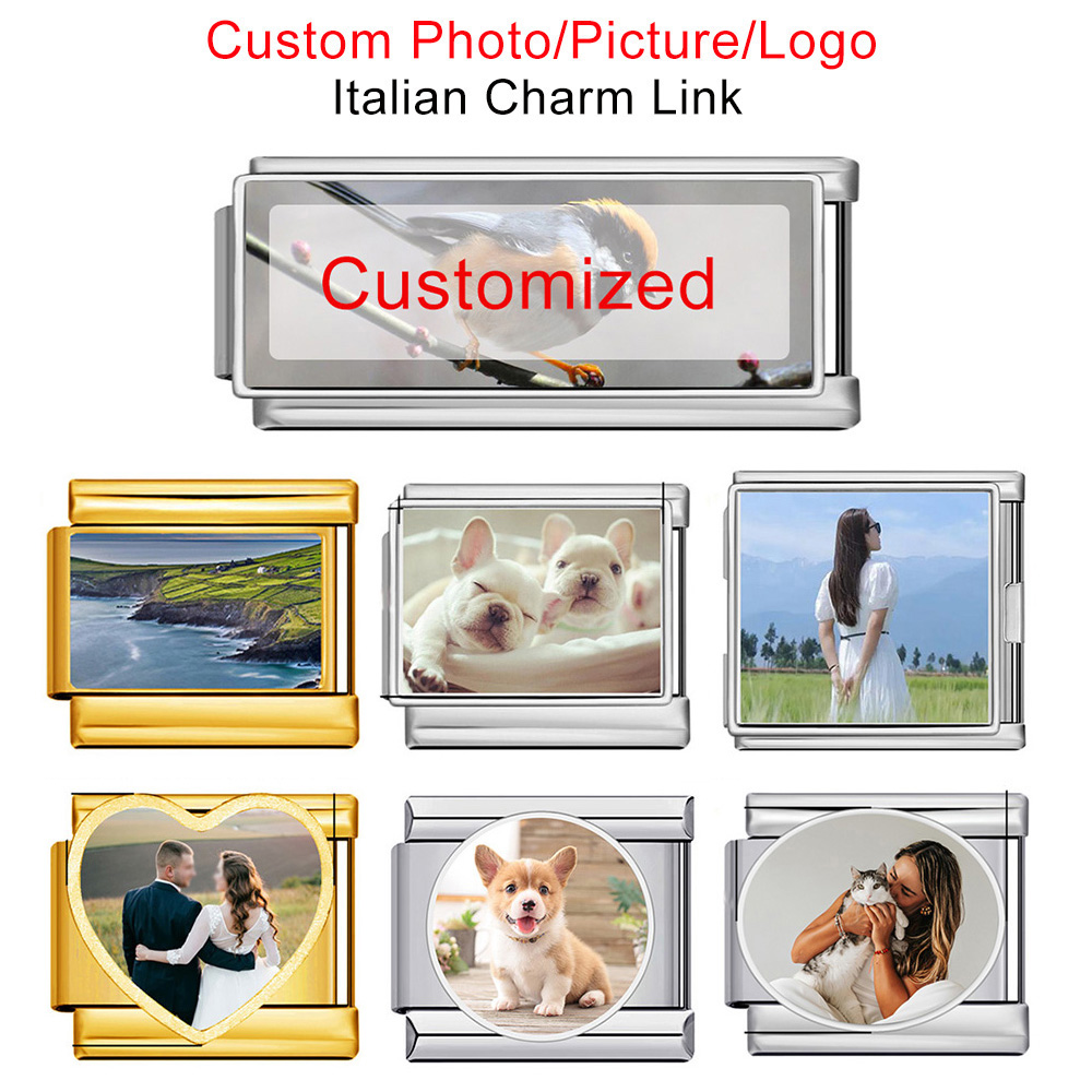 Fashion Women Picture - Trendy Creative Picture Colorful Customization Charms