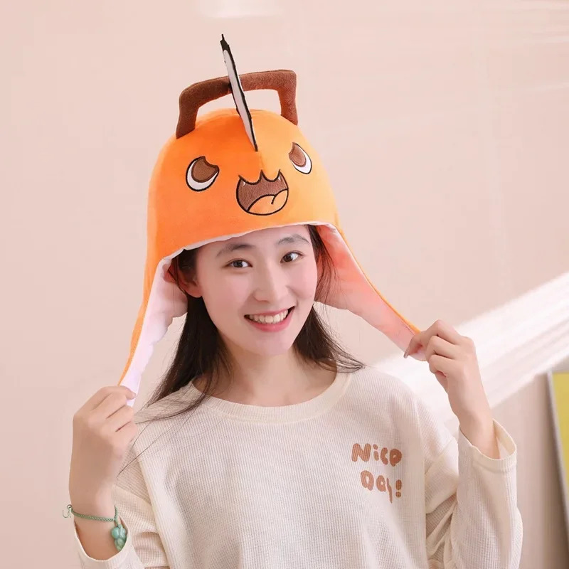 Women'S Fashion Hoodie - Anime Chainsaw Man Pochita Cosplay Plush