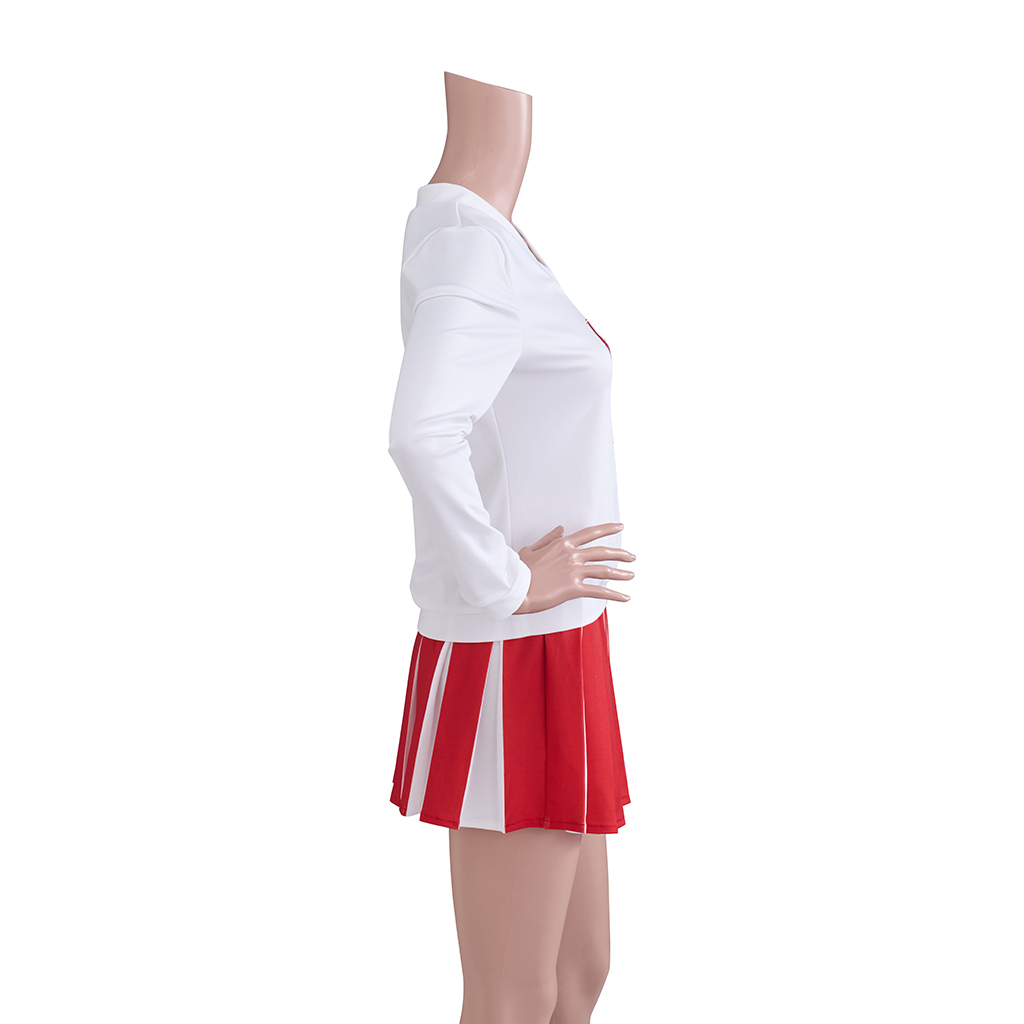 Betty Nerd Cheerleader Uniform - Pleated Skirt Women ulasan dan harga