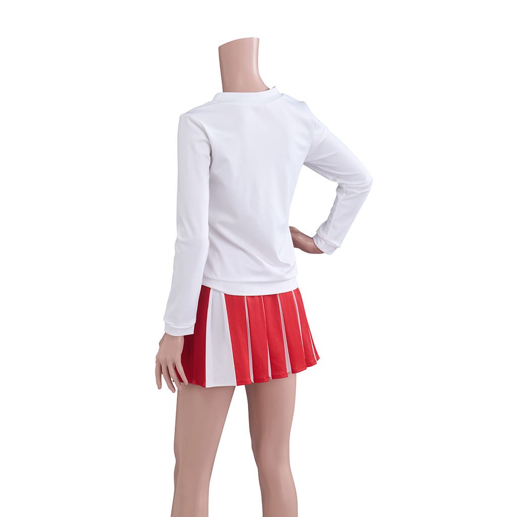 Betty Nerd Cheerleader Uniform - Pleated Skirt Women ulasan dan harga