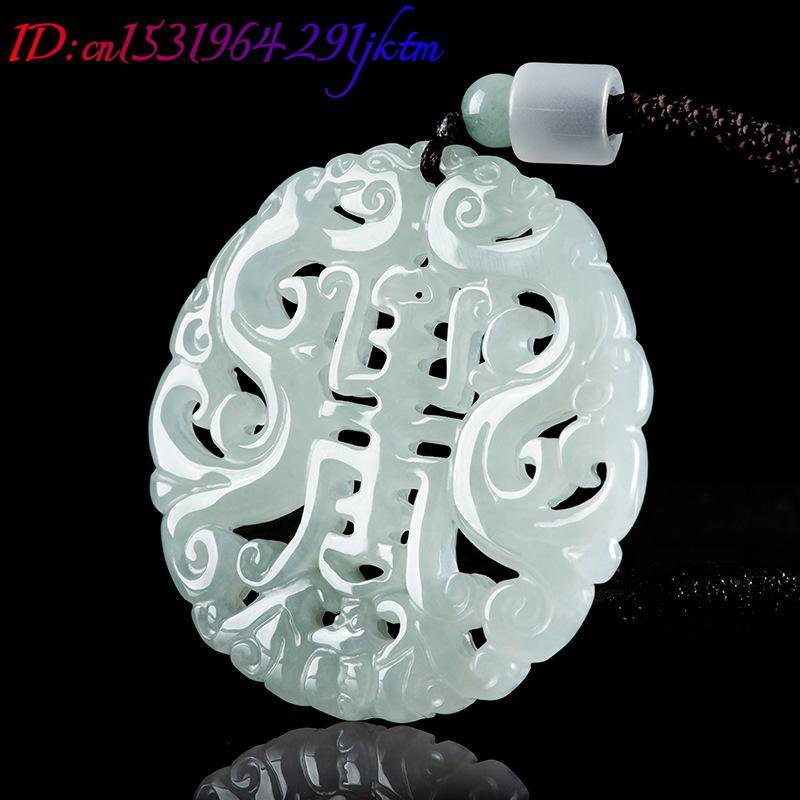 Burmese Jadeite Dragon Pendant - Women Fashion Necklace ulasan dan harga