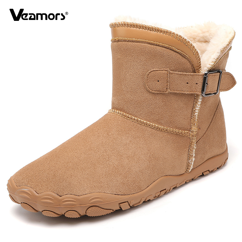 Plush Warm Women Snow Boots No - Women'S Fashion Hiking Boots ulasan dan harga