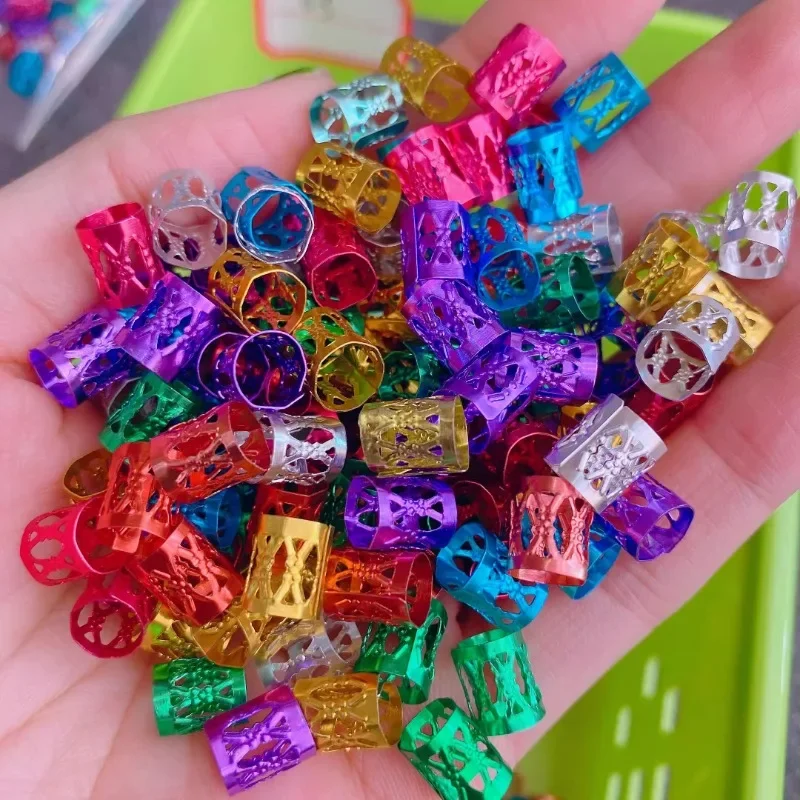 500pcs Gold Silver Dreadlock H - Women'S Fashion Rings Gold ulasan dan harga