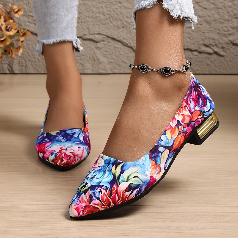 Large-sized, Thick-heeled, Fas - Women'S Fashion Shoes ulasan dan harga