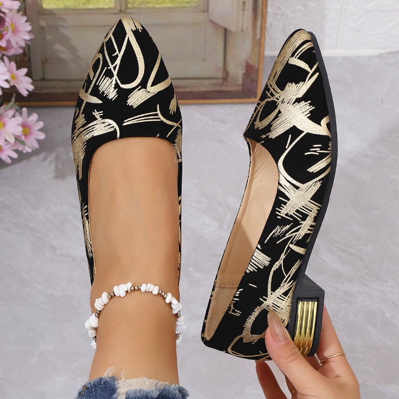 Large-sized, Thick-heeled, Fas - Women'S Fashion Shoes ulasan dan harga