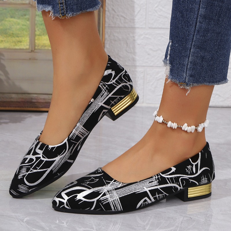 Large-sized, Thick-heeled, Fas - Women'S Fashion Shoes ulasan dan harga