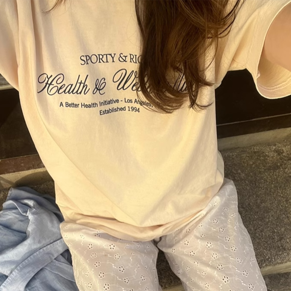 Health&Wellness Club Letters P - Women Fashion Usa ulasan dan harga
