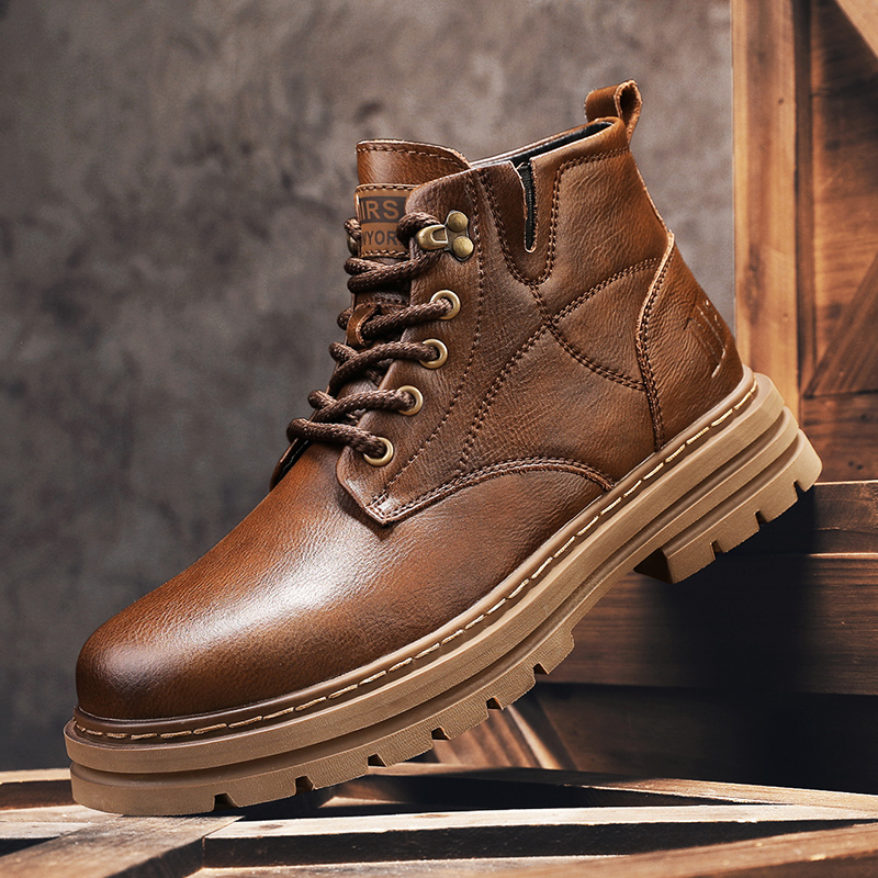 Couple Style Autumn and Winter - Women'S Fashion Hiking Boots ulasan dan harga