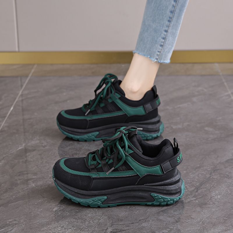 Purple Chunky Sneakers Women A - Women'S Fashion Gym Shoes ulasan dan harga