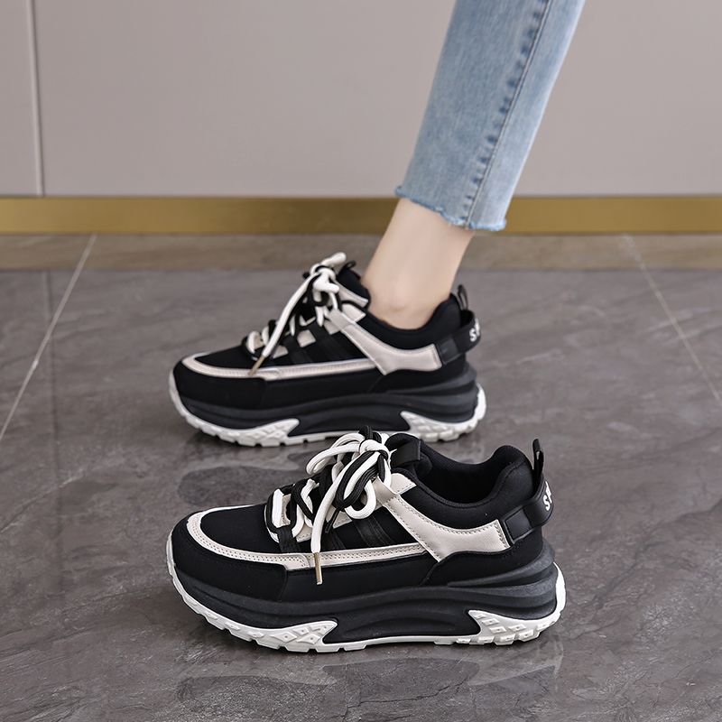 Purple Chunky Sneakers Women A - Women'S Fashion Gym Shoes ulasan dan harga