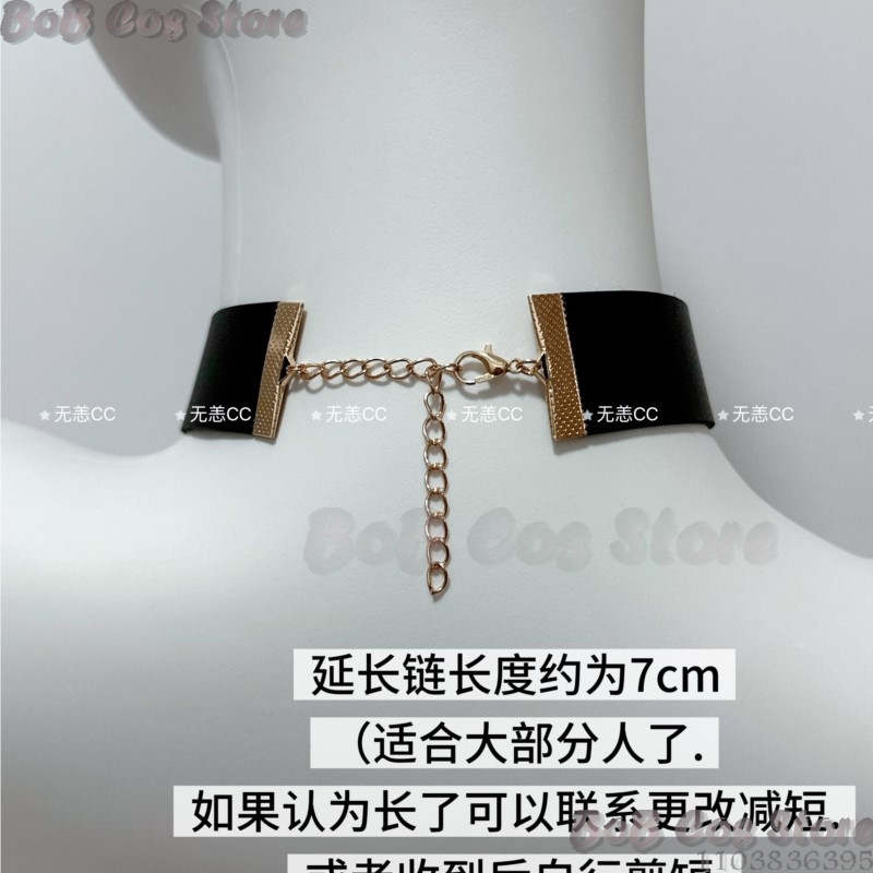 9S Choker Game Nie Cosplay Cos - Women Fashion Necklace ulasan dan harga