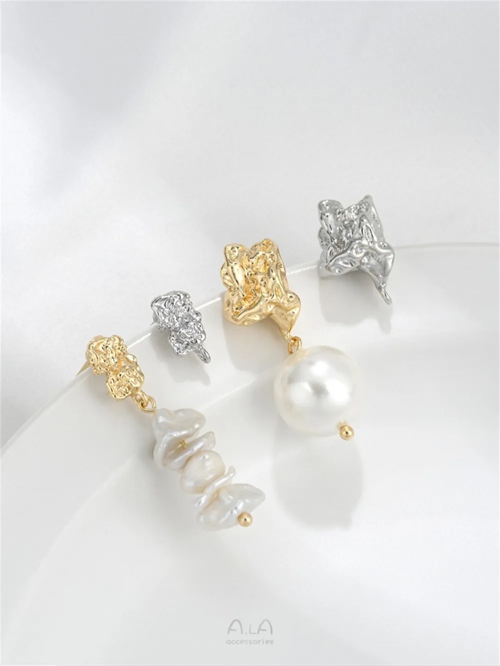 14K Gold Color Irregular Shape - Women'S Fashion Rings Gold ulasan dan harga
