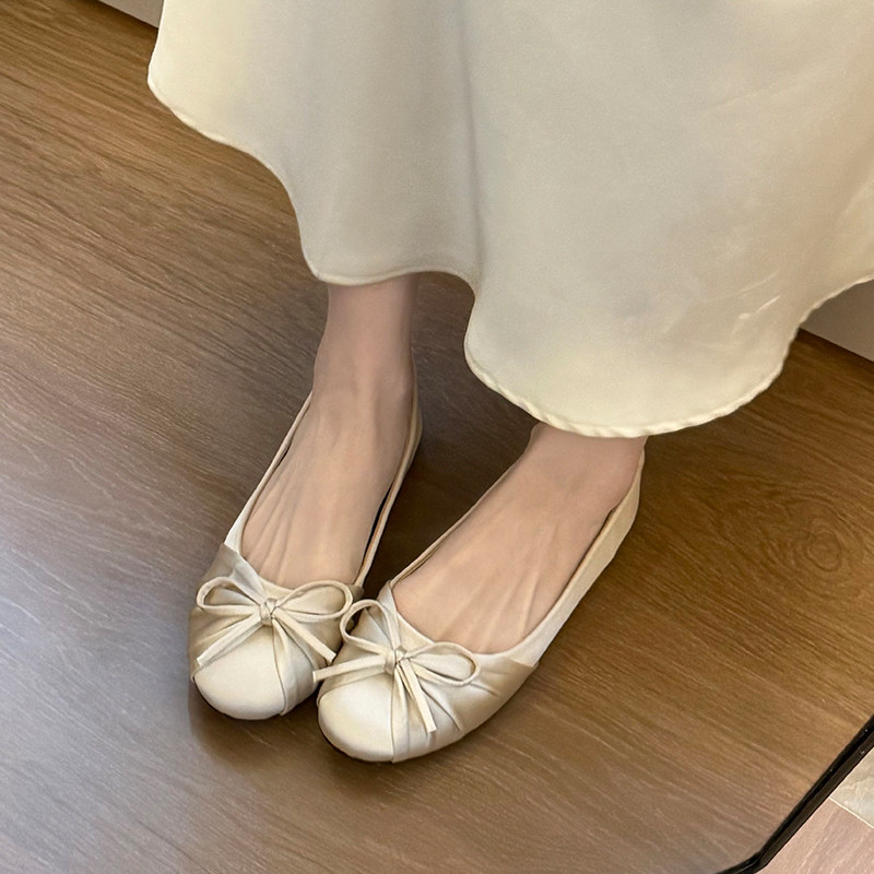 2026 New Bow-knot Temperament  - Women Fashion Heels ulasan dan harga