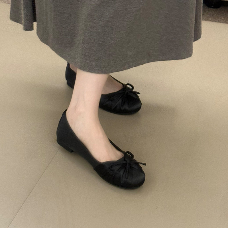 2026 New Bow-knot Temperament  - Women Fashion Heels ulasan dan harga