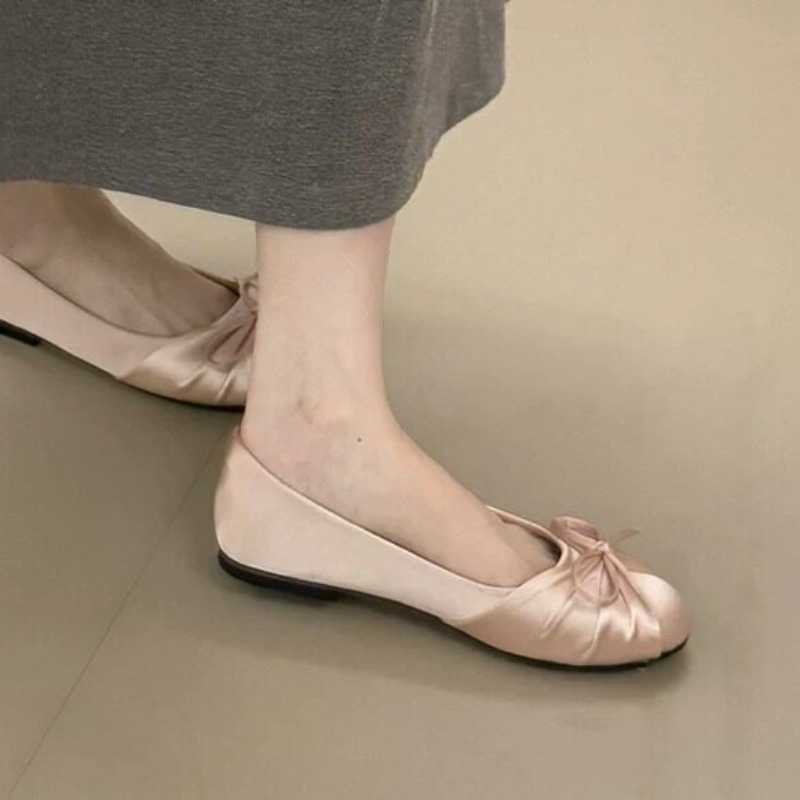 2026 New Bow-knot Temperament  - Women Fashion Heels ulasan dan harga