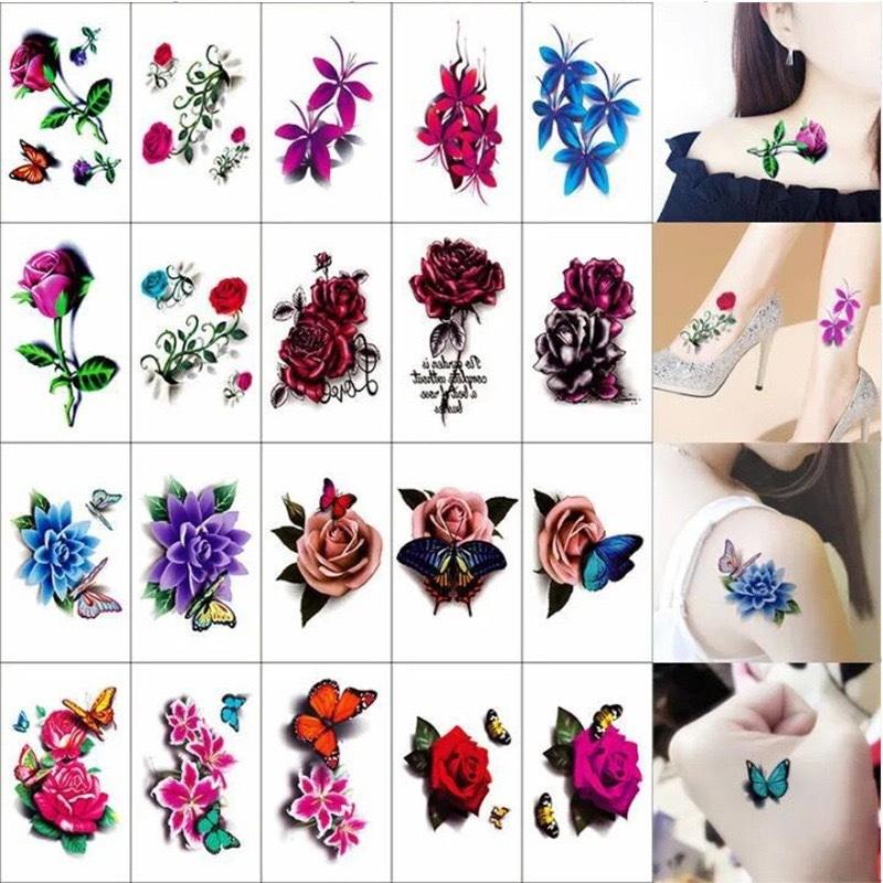 20 Sheets Waterproof Temporary - Women And Men Fashion ulasan dan harga