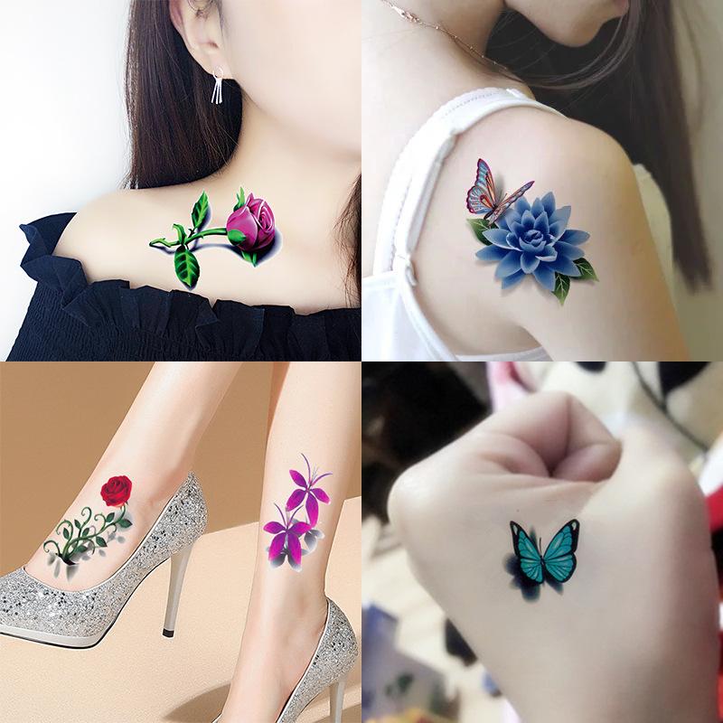 20 Sheets Waterproof Temporary - Women And Men Fashion ulasan dan harga