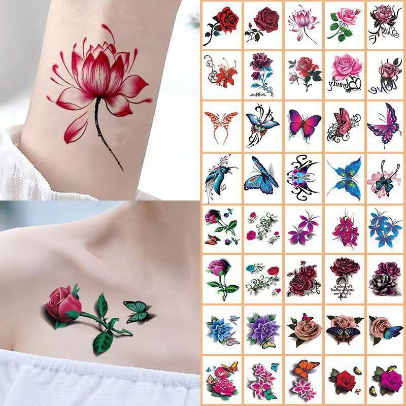 20 Sheets Waterproof Temporary - Women And Men Fashion ulasan dan harga