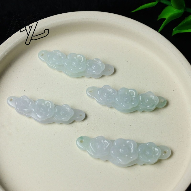 1pc Natural Jadeite Emerald Fl - Women And Men Fashion ulasan dan harga