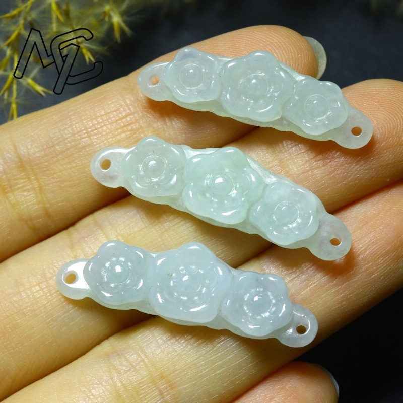 1pc Natural Jadeite Emerald Fl - Women And Men Fashion ulasan dan harga