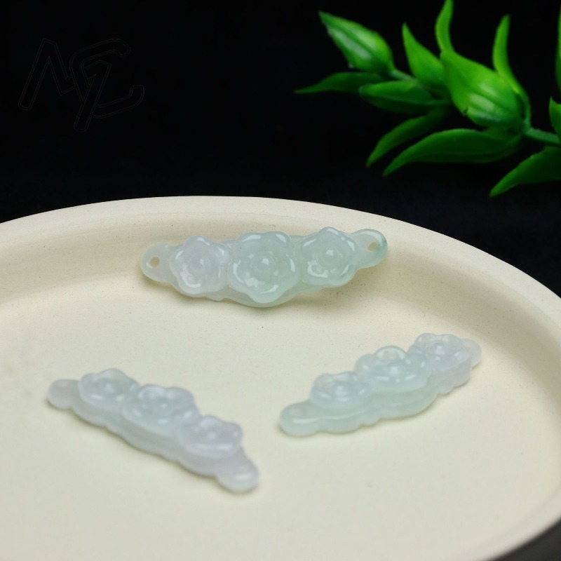 1pc Natural Jadeite Emerald Fl - Women And Men Fashion ulasan dan harga