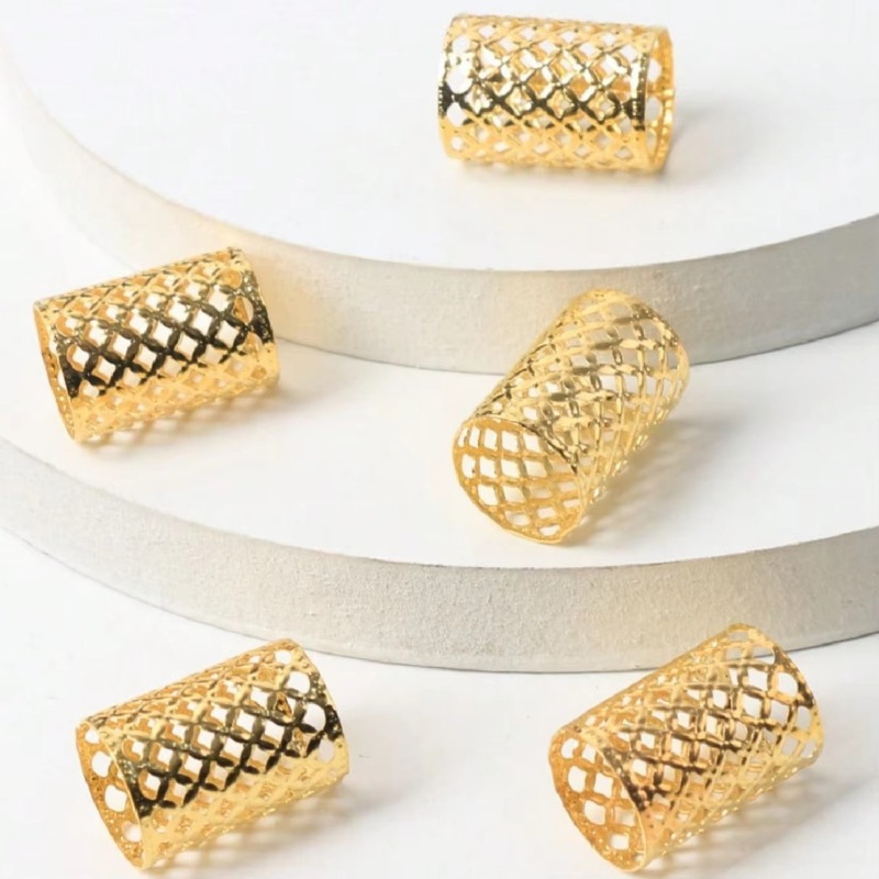 5pcs Hollow Pattern Gold Metal - Women'S Fashion Rings Gold ulasan dan harga