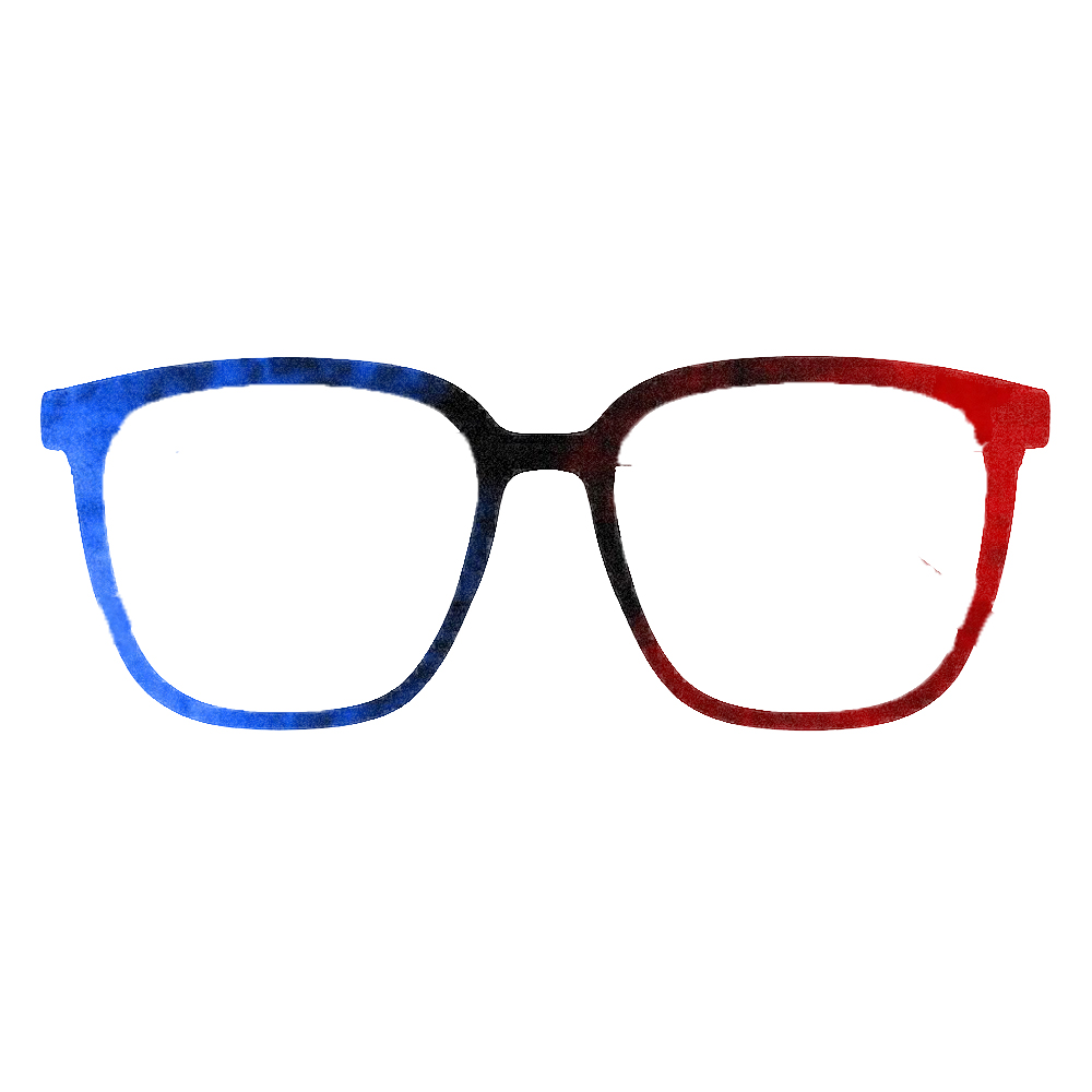 Neon Smoke Flame Pattern Squar - Women'S Fashion Eyeglass Frames ulasan dan harga
