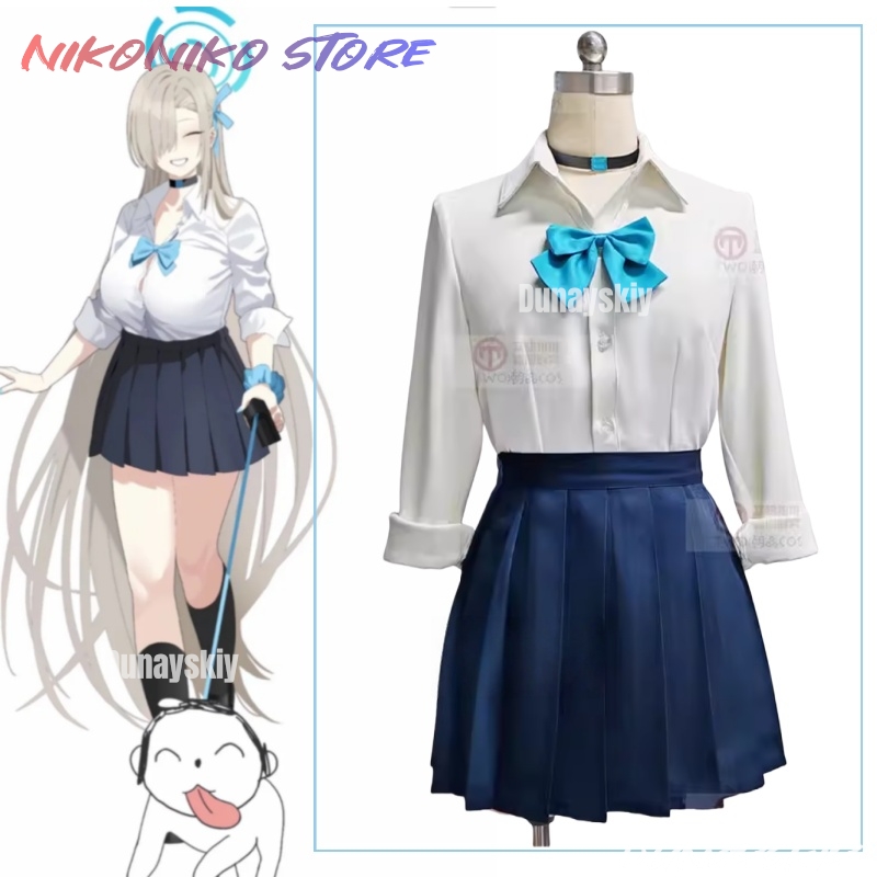 Game Blue Archive Cosplay Ichi - Pleated Skirt Women ulasan dan harga
