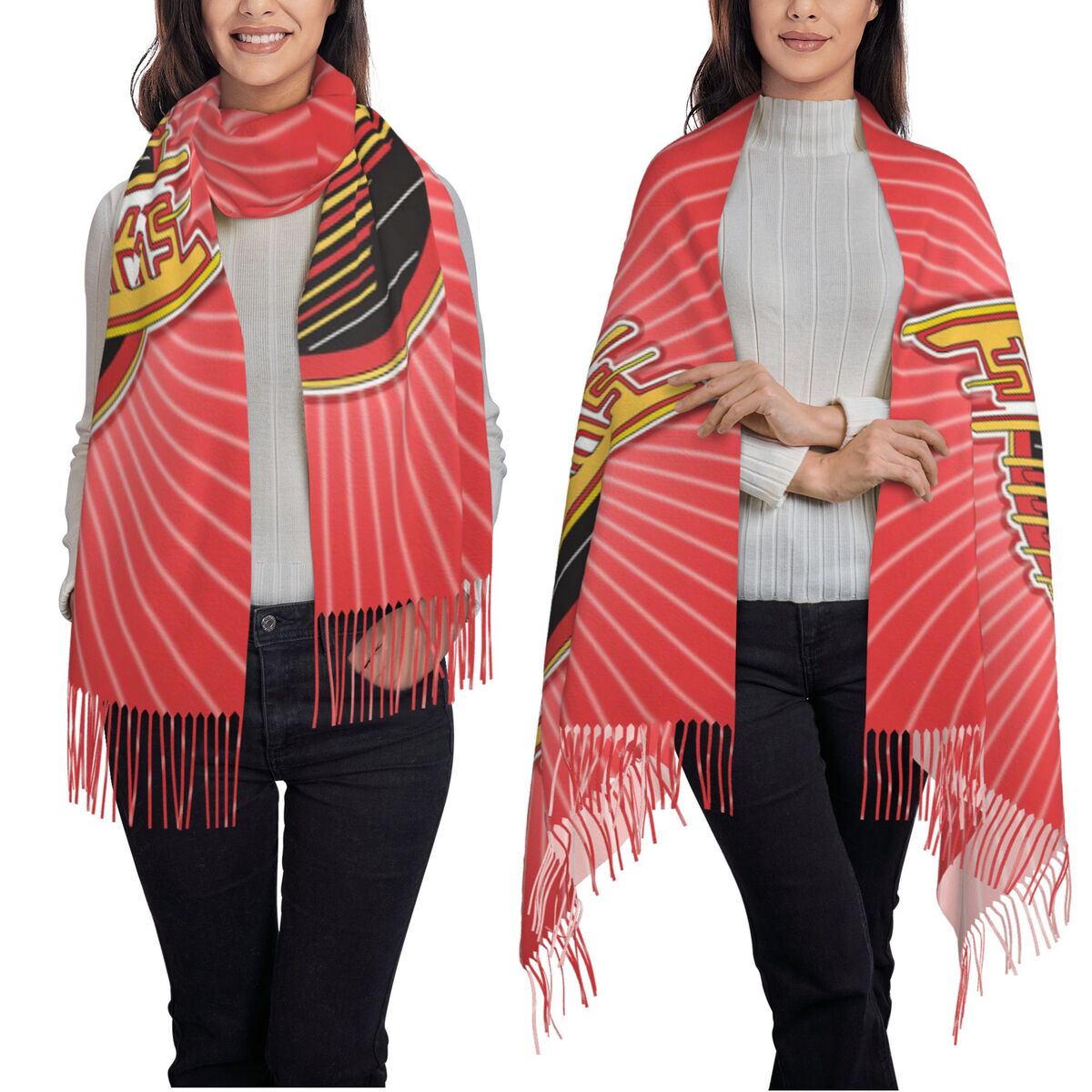 Vancouver Hockey Canucks Scarf - Women'S Fashion Vancouver ulasan dan harga