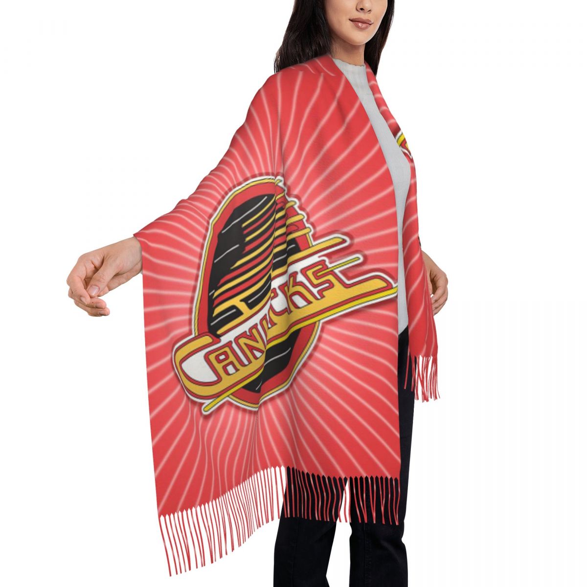 Vancouver Hockey Canucks Scarf - Women'S Fashion Vancouver ulasan dan harga