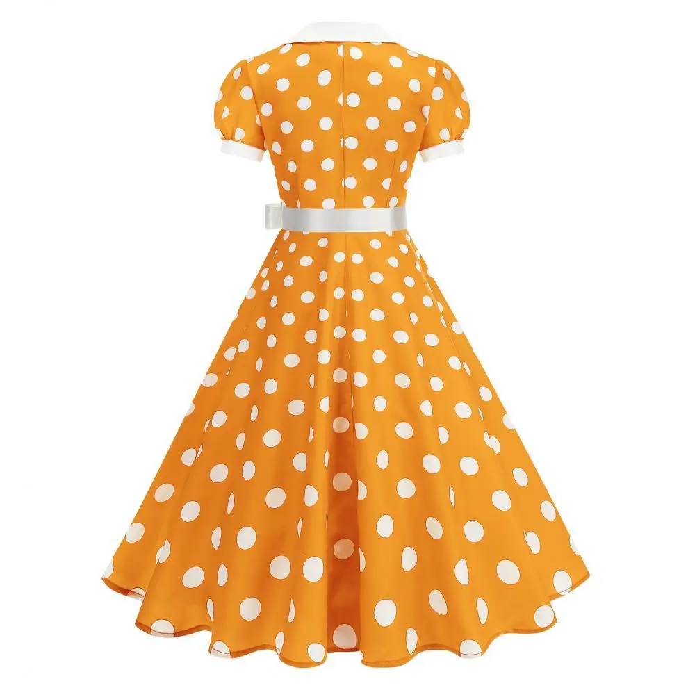Vintage Polka Dot Summer Dress - Women'S Fashion In The 1950S ulasan dan harga