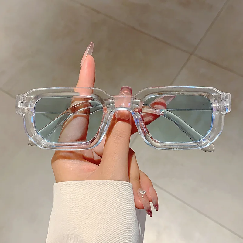 Vintage Rectangle Frame Sungla - Women'S Fashion Eyeglass Frames ulasan dan harga