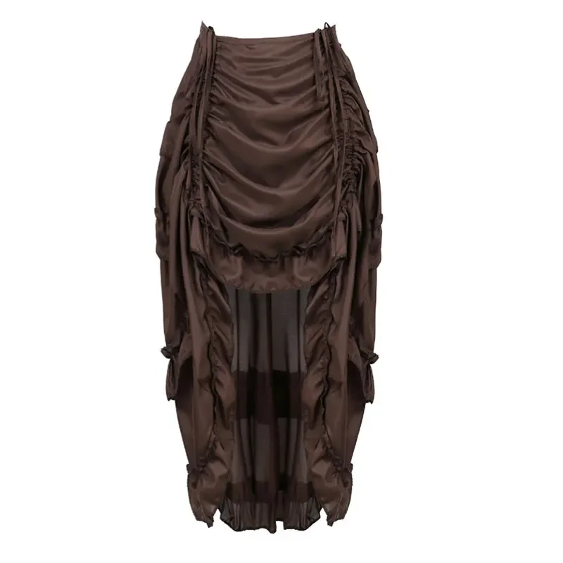 Steampunk Women Skirts Gothic  - Pleated Skirt Women ulasan dan harga