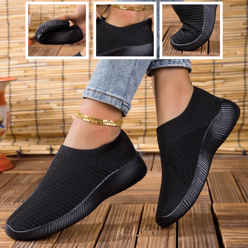 Women's Sneakers Breathable Kn - Women'S Fashion Gym Shoes ulasan dan harga