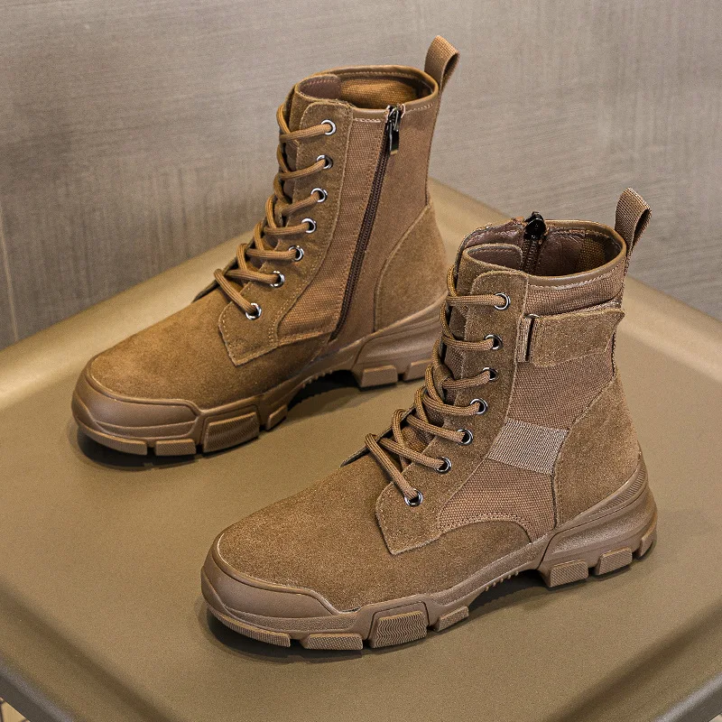 Leather Fashion Women's Boots, - Women'S Fashion Hiking Boots ulasan dan harga