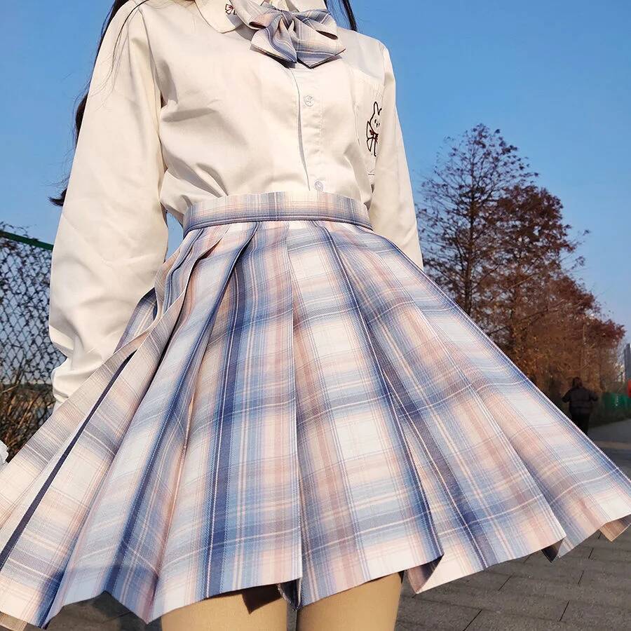 Women Jk Mini Skirts Japanese  - Pleated Skirt Women ulasan dan harga