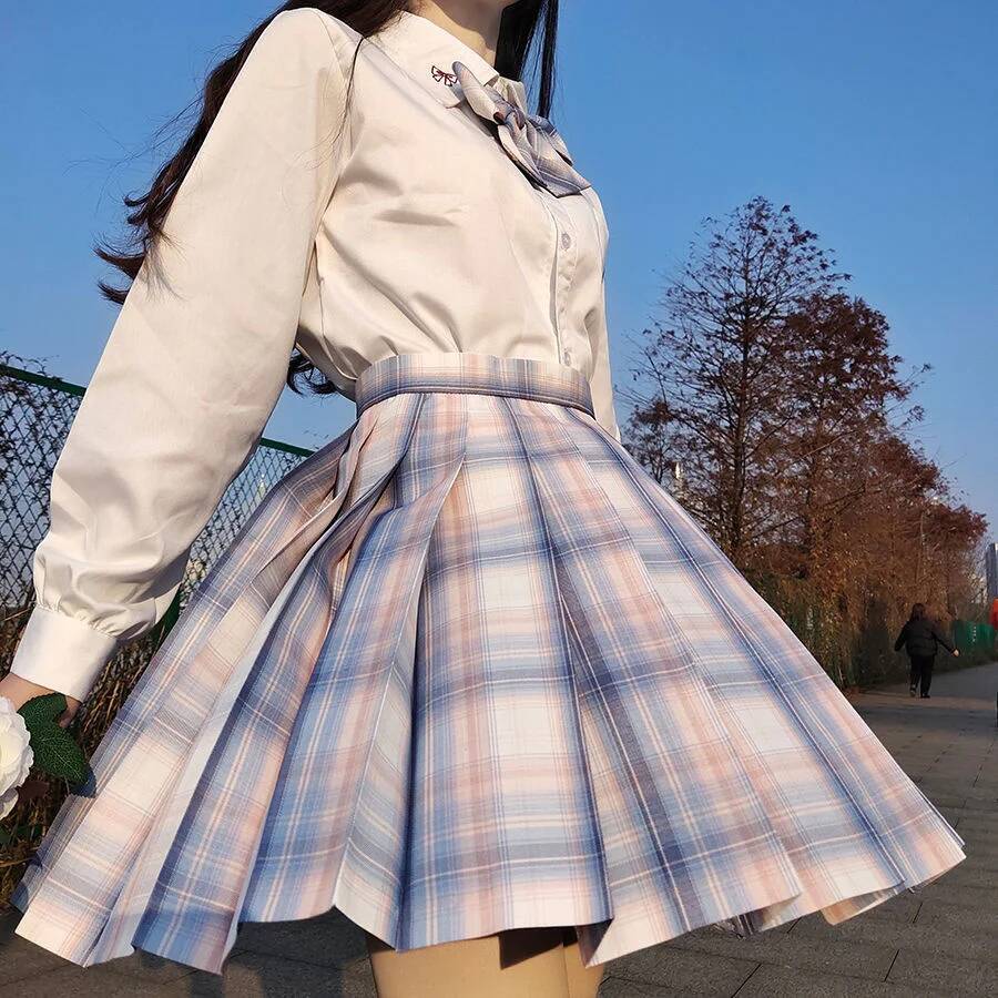 Women Jk Mini Skirts Japanese  - Pleated Skirt Women ulasan dan harga
