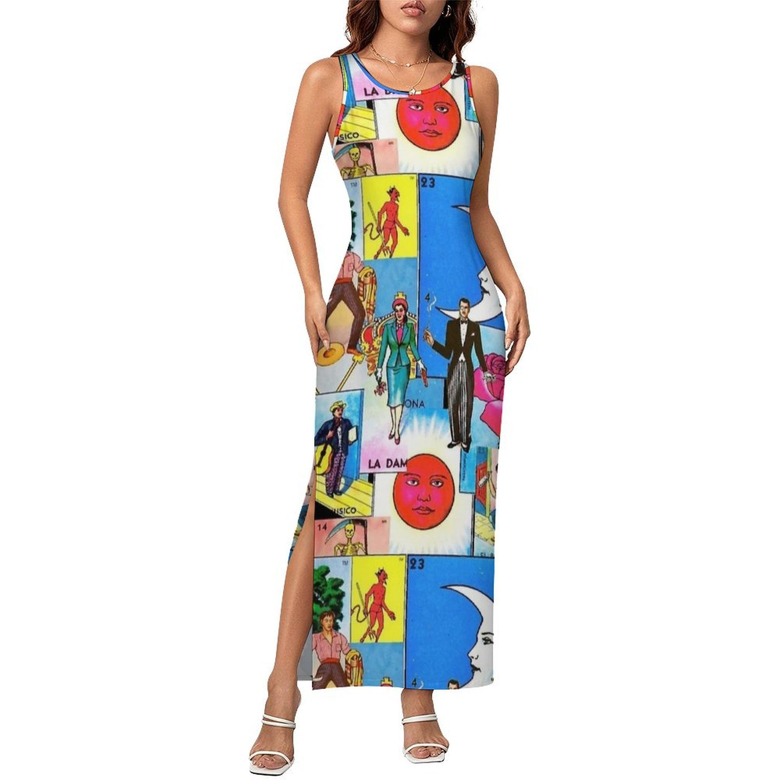 Lottery Card 60s Retro Print B - Women'S Fashion From The 60S ulasan dan harga