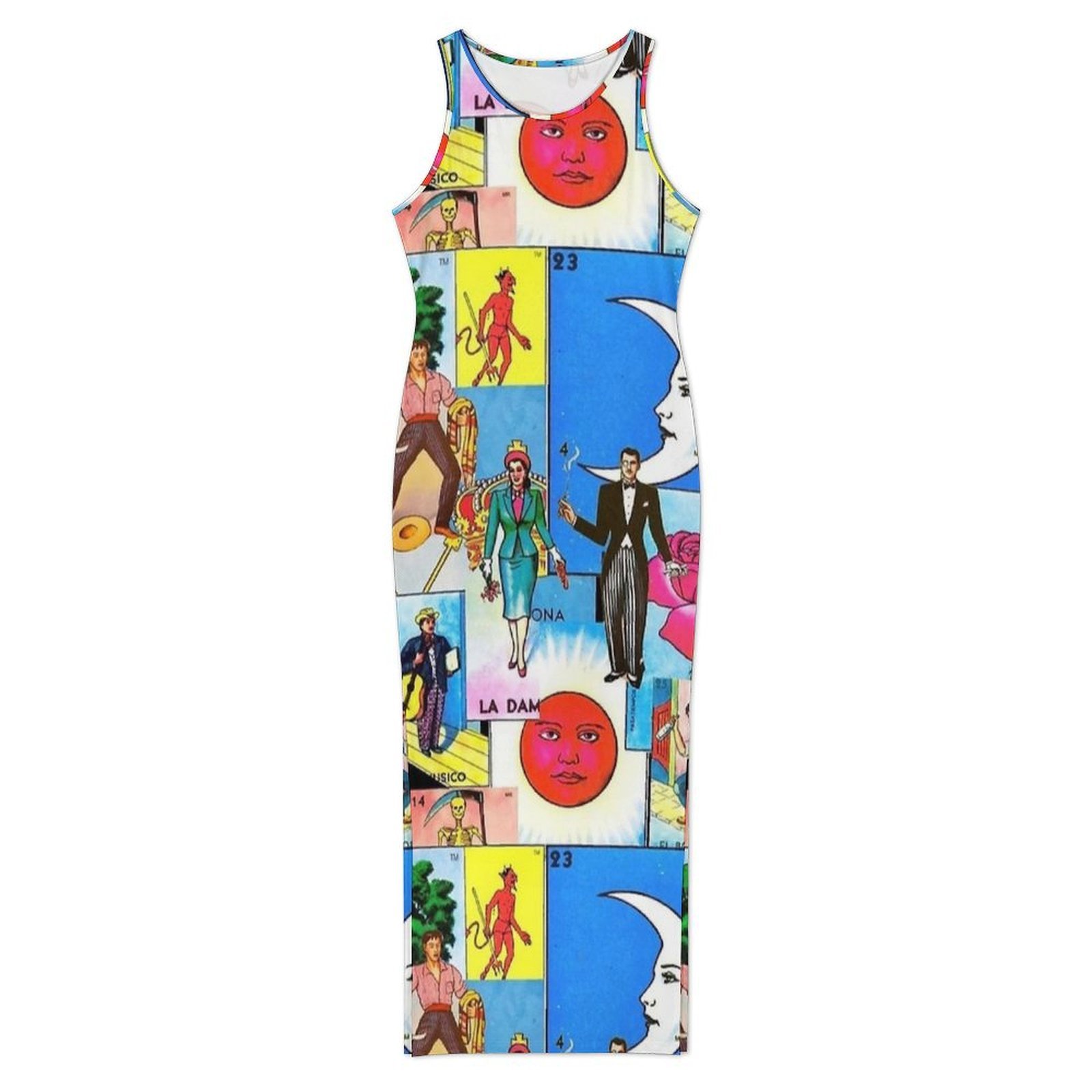 Lottery Card 60s Retro Print B - Women'S Fashion From The 60S ulasan dan harga