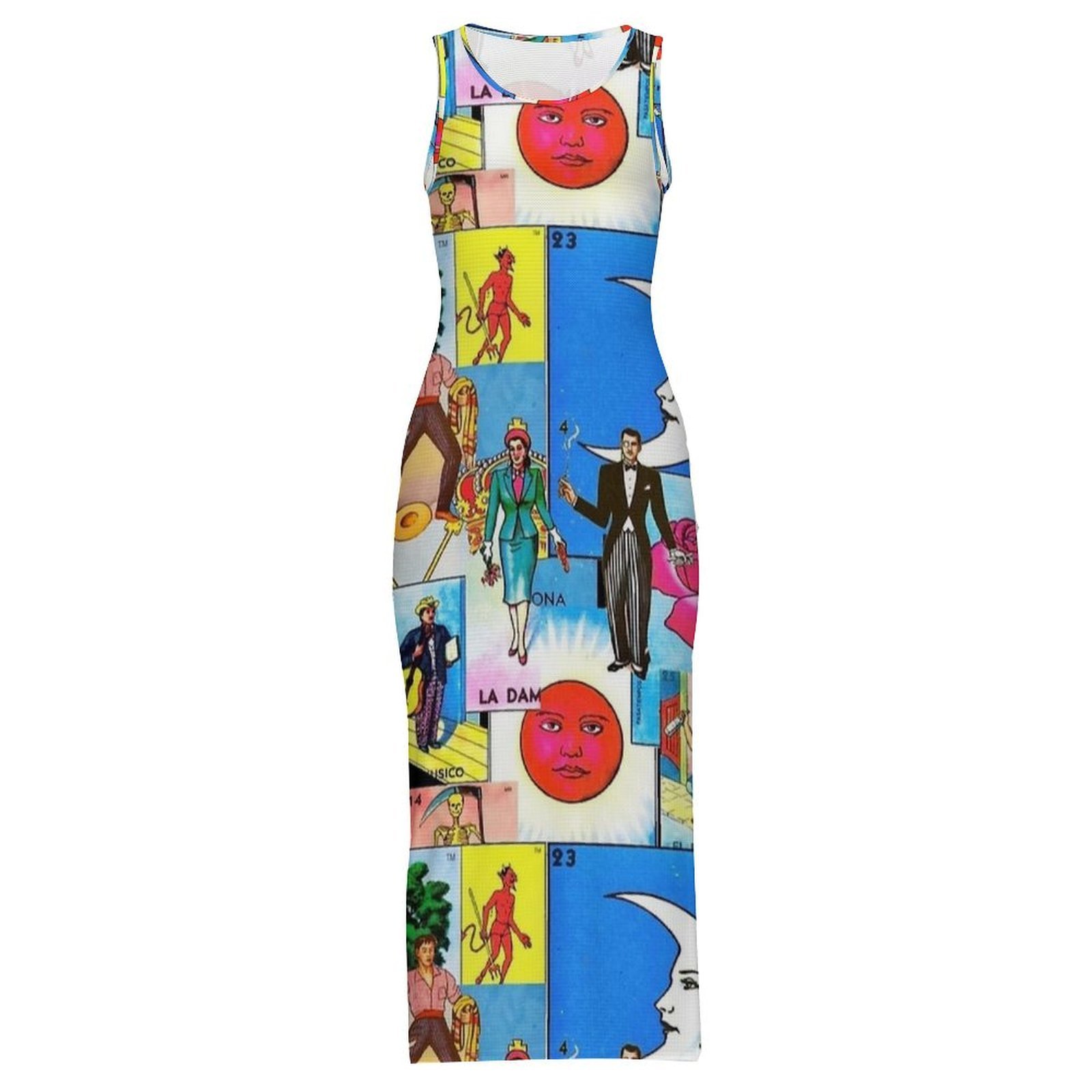 Lottery Card 60s Retro Print B - Women'S Fashion From The 60S ulasan dan harga