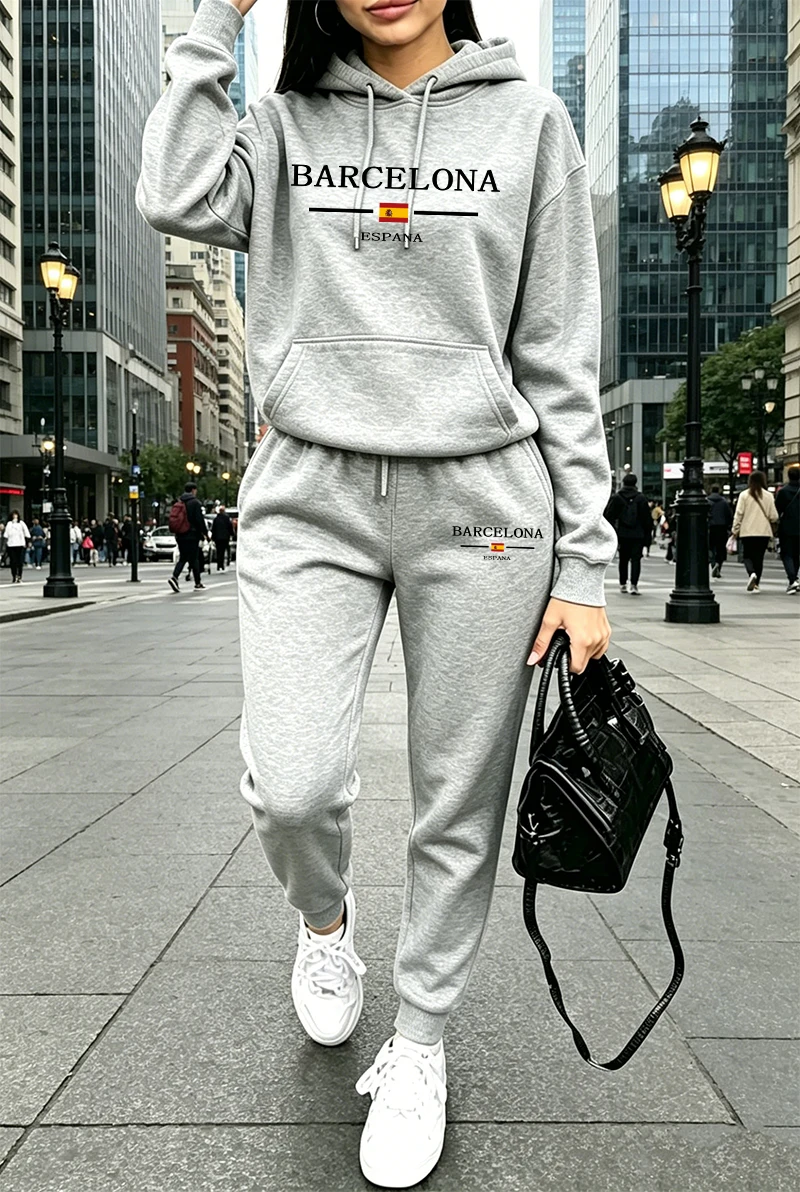 Fashion Womens Tracksuit Print - Women'S Fashion Hoodie ulasan dan harga