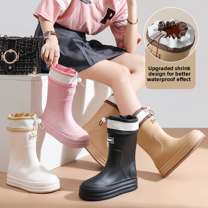 2026 Lady Rain Boots Fashion N - Women'S Fashion Hiking Boots ulasan dan harga