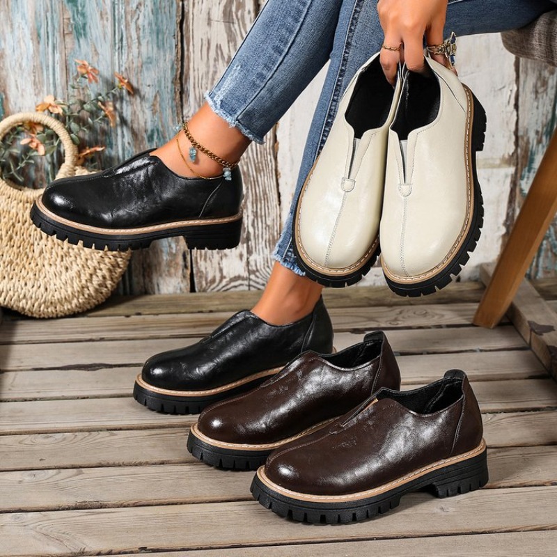 Retro British Style Women's Sh - Women'S Fashion Shoes ulasan dan harga