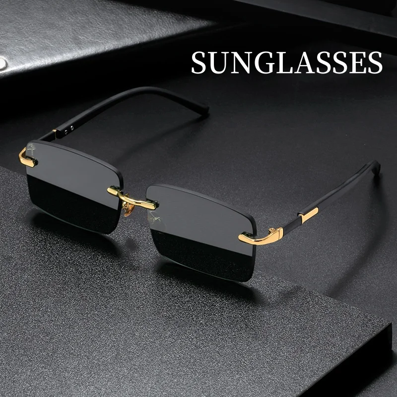 Fashion Rectangle Sunglasses M - Women'S Fashion Eyeglass Frames ulasan dan harga
