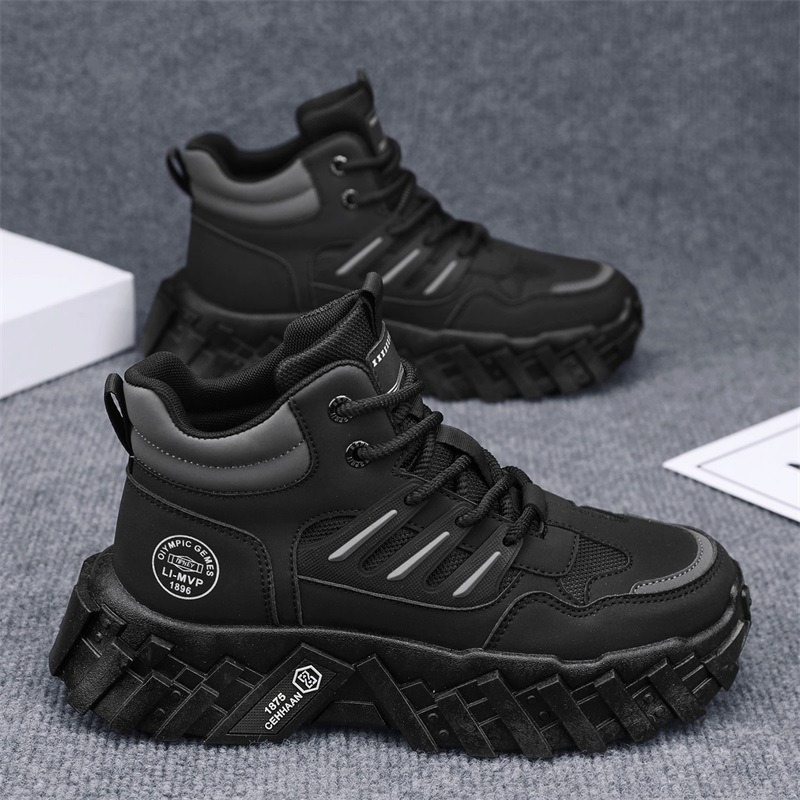 Waterproof Wear-resistant Men  - Women'S Fashion Hiking Boots ulasan dan harga