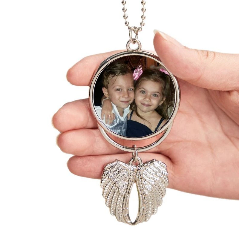 Custom Photo Car Rearview Mirr - Fashion Women Picture ulasan dan harga
