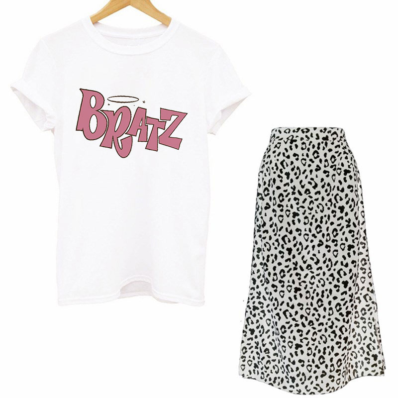 Women Two Piece Set Street Got - Printed Wrap Skirt ulasan dan harga