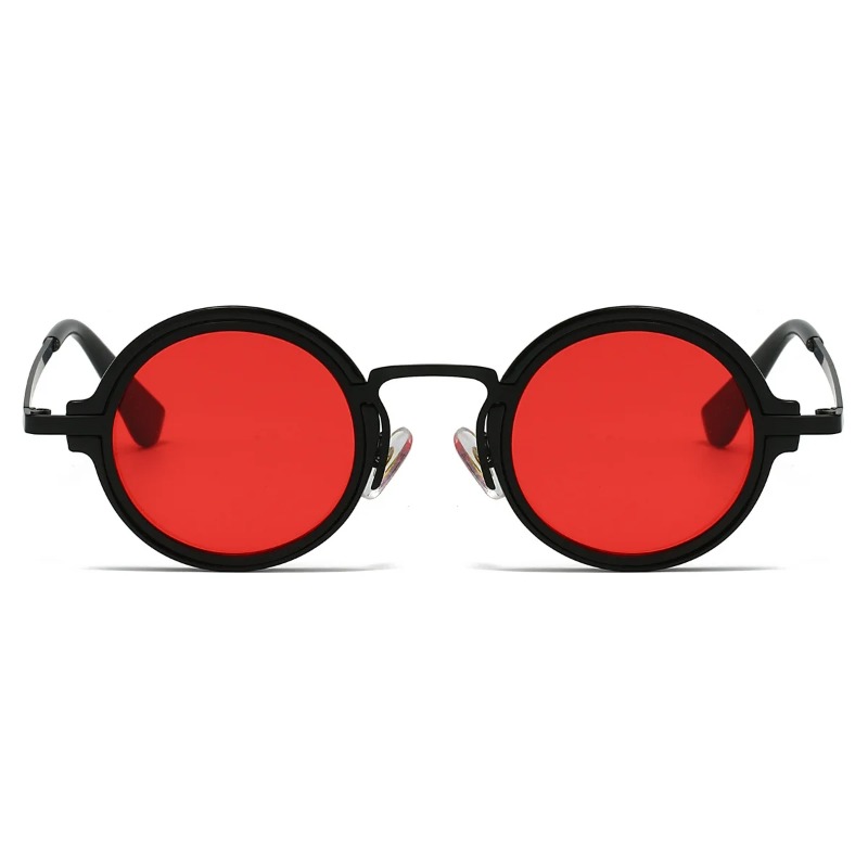 New Retro Metal Round Frame Su - Women'S Fashion Eyeglass Frames ulasan dan harga